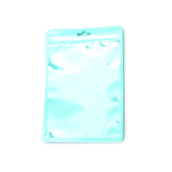 Bright Blue Cellophane Zip Bags 14x20 cm – Strong, Reusable & Eye-Catching Packaging, Set of 50