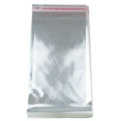 Cellophane bag 10/16 3 cm Self-Adhesive 30mc. -200 pieces