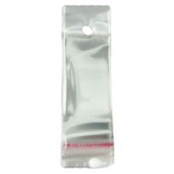 Self-Adhesive Clear Cellophane Bag with Hole 3/5 3 . -200 pieces