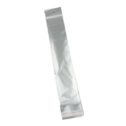 Self-Adhesive Clear Cellophane Bag with Hole 4/20 3-200 pieces