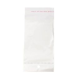 Cellophane envelope 6.8 / 10 2.5 cm with white back -100 pieces