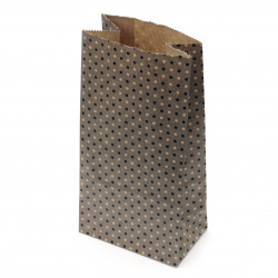 Σακουλάκι χάρτινο 9x5,5x18 cm πουά -12 τεμάχια