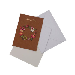 Art Card With Envelope 105x137 Mm Just For You - 1 Piece