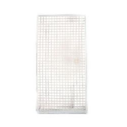 Metal lattice rack - grill 200x100 cm with a square frame