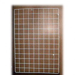 Стелаж метална решетка -скара 65x45 см