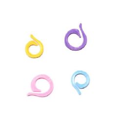 Plastic holder 22~27x17~21x1.5 mm
