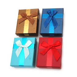 Decorative Jewelry Gift Packaging, 70x90 mm, ASSORTED Colors
