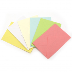 Envelope for card 75x110 mm variety - 10 pieces