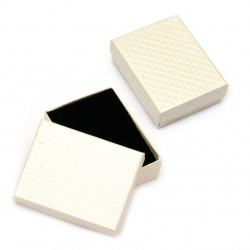 Cardboard Jewelry Box 70x90 mm white