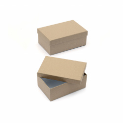 Kraft Cardboard Box, 21x14x8.5 cm