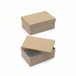 Box made by Recyclable Cardboard, 24.5x17.5x10 cm