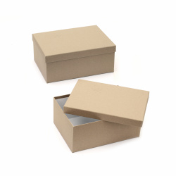 Кутия крафт картон 27x19.5x11.5 см