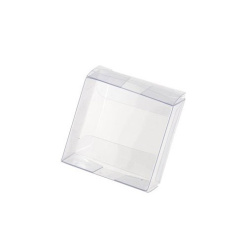 PVC Foldable Box / 10x3x10 cm /  Soft, Transparent