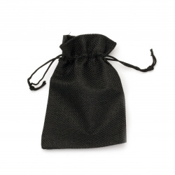 Sack bag 9.5x13.8 cm black