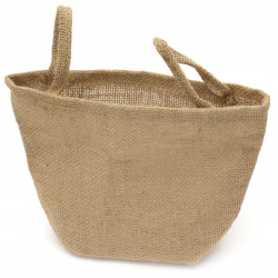 bag of burlap type cashew 120 ~ 230x150 ~ 240 mm waterproof with handles