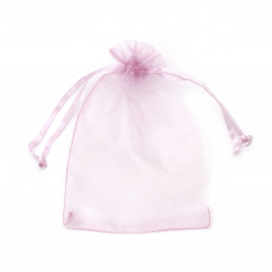 Purple Organza Bag for Jewelry Packaging / 10x15 cm