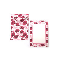 Envelope with Floral Pattern 11x7.5 cm - 10 pieces