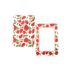 Envelope with Floral Pattern 11x7.5 cm - 10 pieces