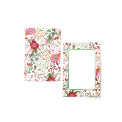 Envelope with Floral Pattern 11x7.5 cm - 10 pieces