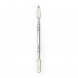 Double-sided Stainless Steel Cuticle Remover / 16 cm