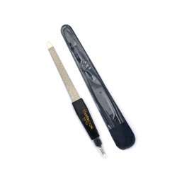 Double-Sided Metal Nail File with a Cutter / 170 mm 