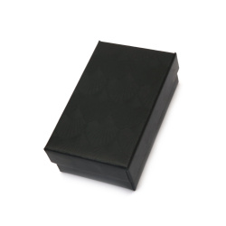 Кутия за бижута 5x8 см черна