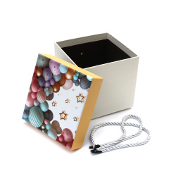 Cutie cadou 13x13x12,8 cm culoare alb