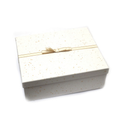 Cutie cadou 25x19x7 cm, culoare albă