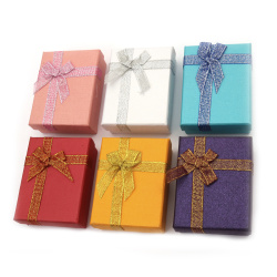 Jewelry Gift Box / 70x90 mm / ASSORTED Colors 