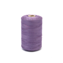 Mercerized Thread 100% Cotton,  20 Tex x 2, Light Purple Color - 1000 meters