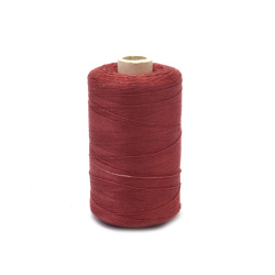 Mercerized Thread 100% Cotton,  20 Tex x 2, Rose Ash Color - 1000 meters