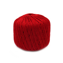PANAMA Yarn / Red / 100% Linen - 155 meters - 50 grams