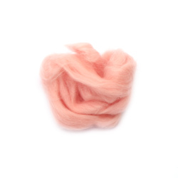 Felting Wool 100 % MERINO 66S-21 Micron / Color: Powder - 4~5 grams