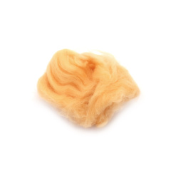 Felting Wool 100 % MERINO 66S-21 Micron / Color: Flesh - 4~5 grams