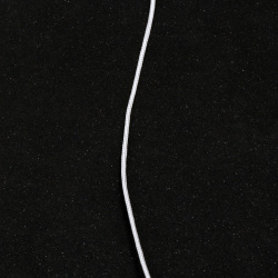 Cord polyester 1.5 mm white -10 meters