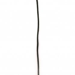 Snur poliester 1,5 mm negru -10 metri