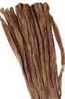 Shnur de hârtie 6 ~ x1 mm maron ~ 15 metri