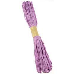 Shnur de hârtie 6 ~ x1 mm violet ~ 15 metri