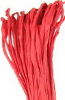 Хартиен шнур 6~x1 мм червен ~15 метра