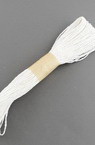 Shnur de hârtie 2 mm alb ~ 25 metri
