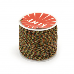 Polyester Cord / 0.8 mm / Мulticolored ~ 45 meters