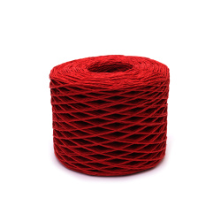 Sfoară kraft răsucită 2 mm 2 straturi culoare roșu închis ~180 metri