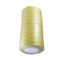 Panglică Organza 20mm auriu ~ 22m