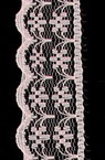 Lace Ribbon, 22mm, Pink Color, 1 meter