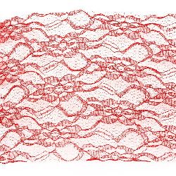 Lace ribbon 150 mm red -1 meters