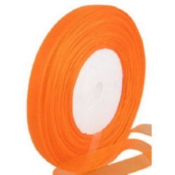 Organza ribbon 20 mm orange -45 meters