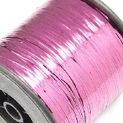 Μεταλλική κλωστή 0,28 mm ροζ ανοιχτό -90 γραμμάρια ~ 8000 μέτρα