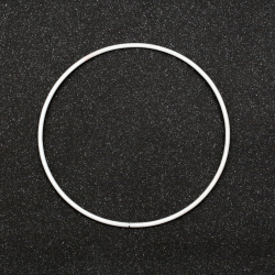 Ринг/пръстен от неръждаема стомана 100 мм бял