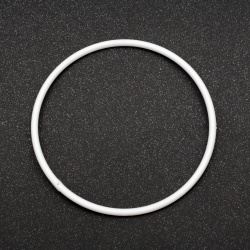 Plastic Ring, 350 mm, White