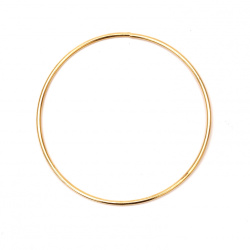 Metal Ring 120x2.8 mm, Gold